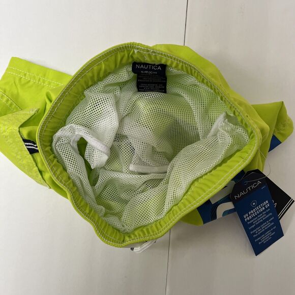 Nautica Performance Swimsuit Swim Trunks Boys S Sz 4 50+ UPF Protection Shorts - Picture 5 of 7